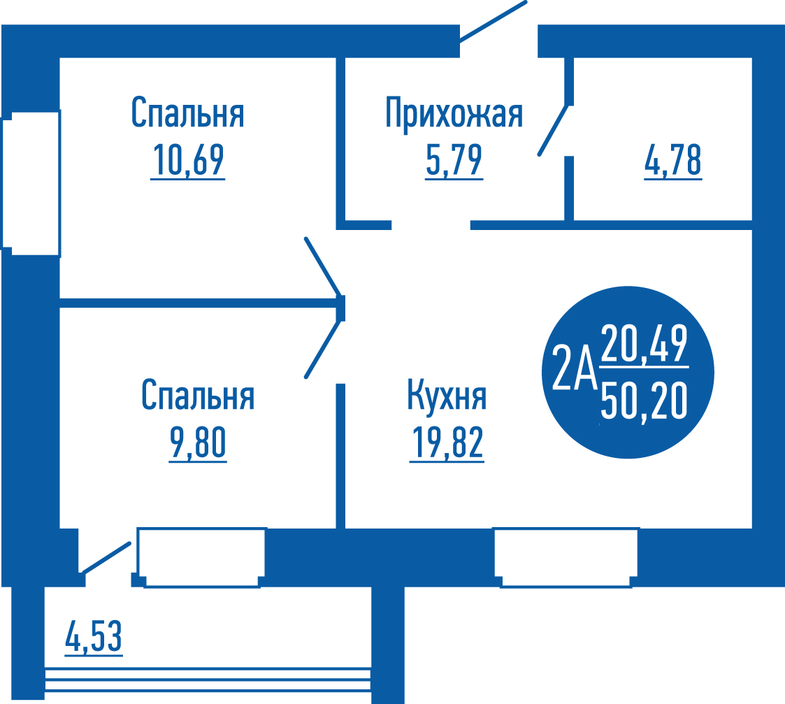 Купить Квартиру Тюмень 2 Комнатную Новостройку